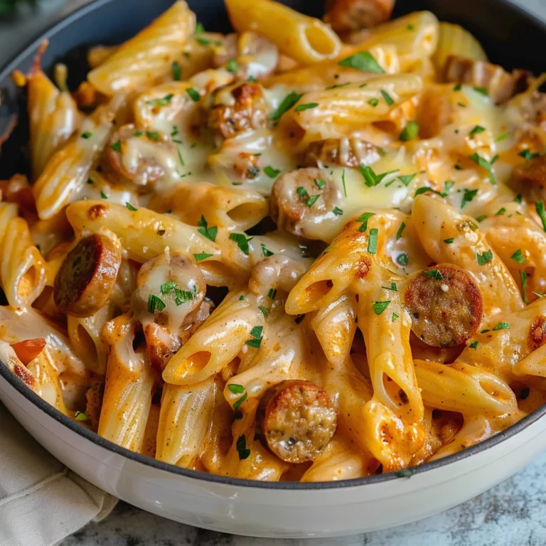 Cheesy Sausage Pasta