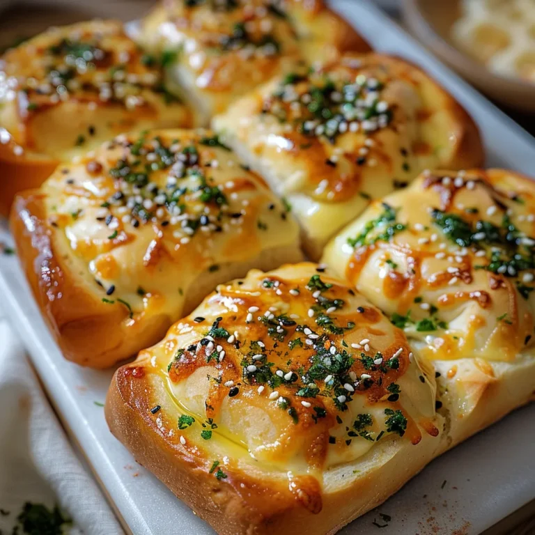 KOREAN CREAM CHEESE GARLIC BREAD