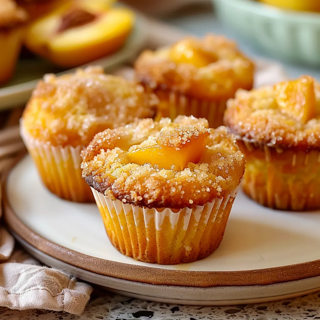 PEACH MUFFINS
