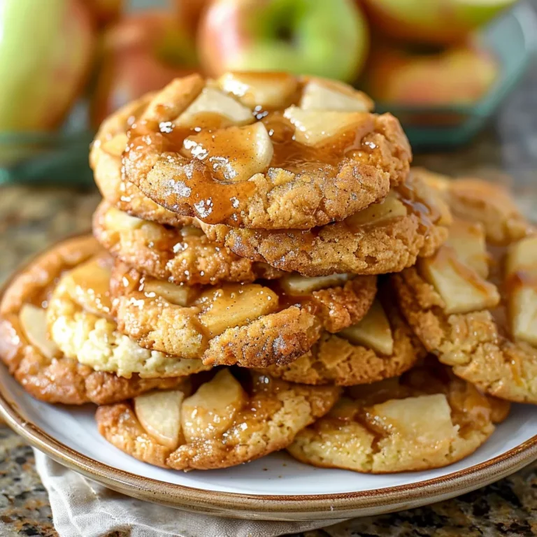 Apple Pie Cheesecake Cookies