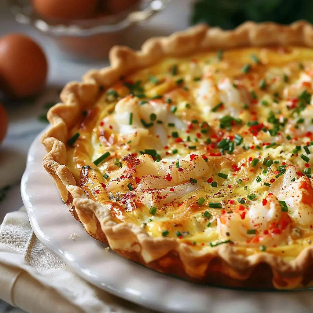 Crab Quiche