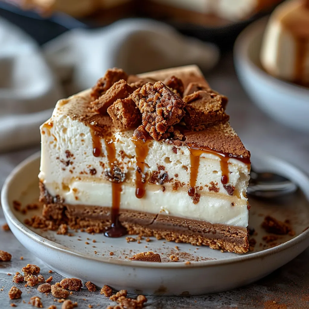 Creamy Biscoff Cheesecake
