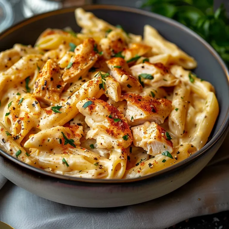 Crock Pot Creamy Cajun Chicken Pasta