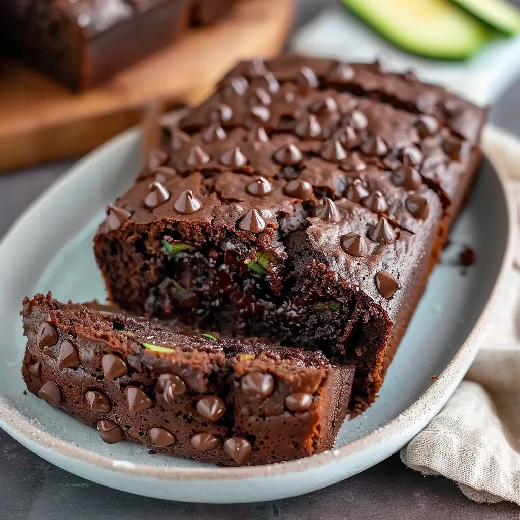 Fudgy Chocolate Zucchini Quick Bread