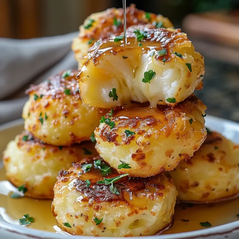 Mashed Potato Cheese Puffs