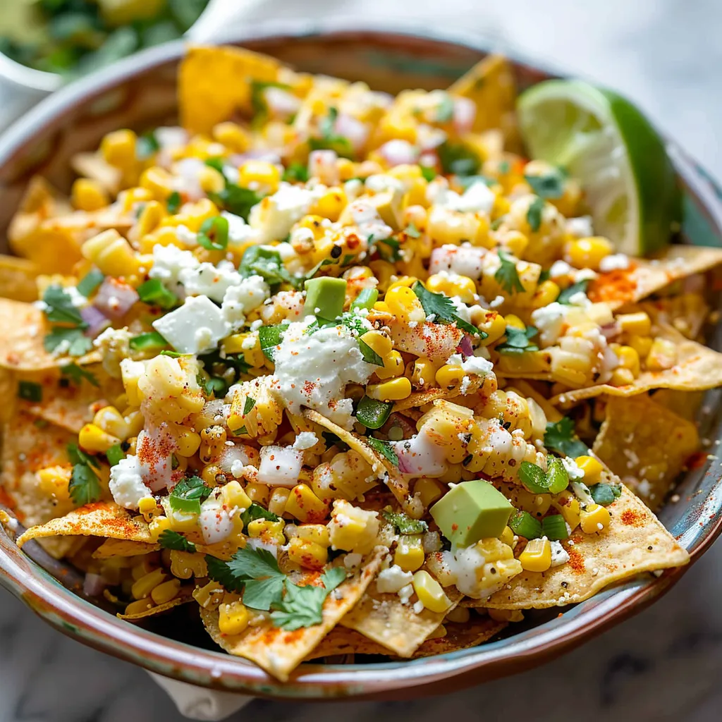 Mexican Street Corn Nachos