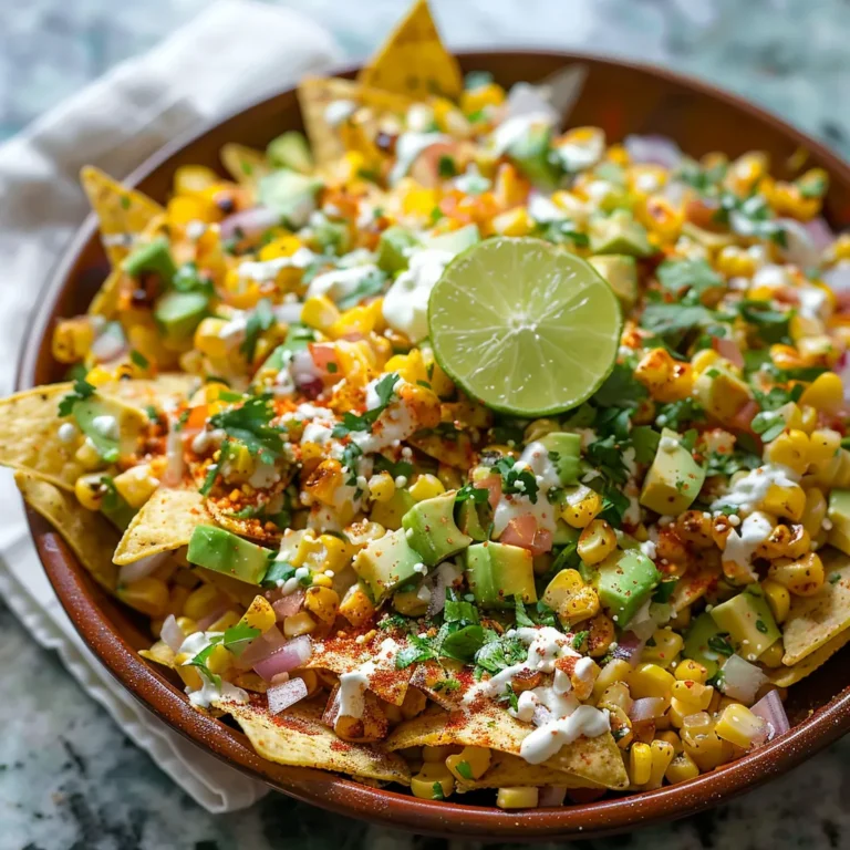 Mexican Street Corn Nachos