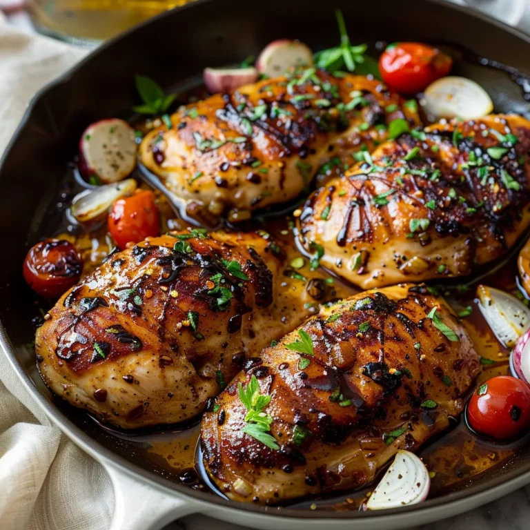 One Pan Balsamic Chicken