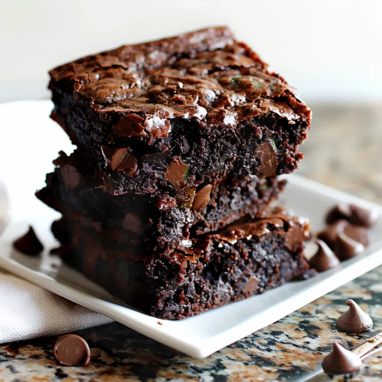 Zucchini Brownies