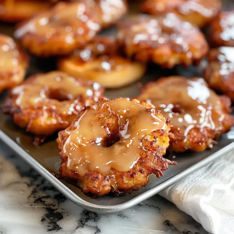 Best Baked Apple Fritters Recipe Soft, Sweet & Glazed