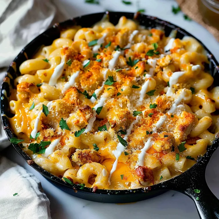 Buffalo Chicken Macaroni and Cheese