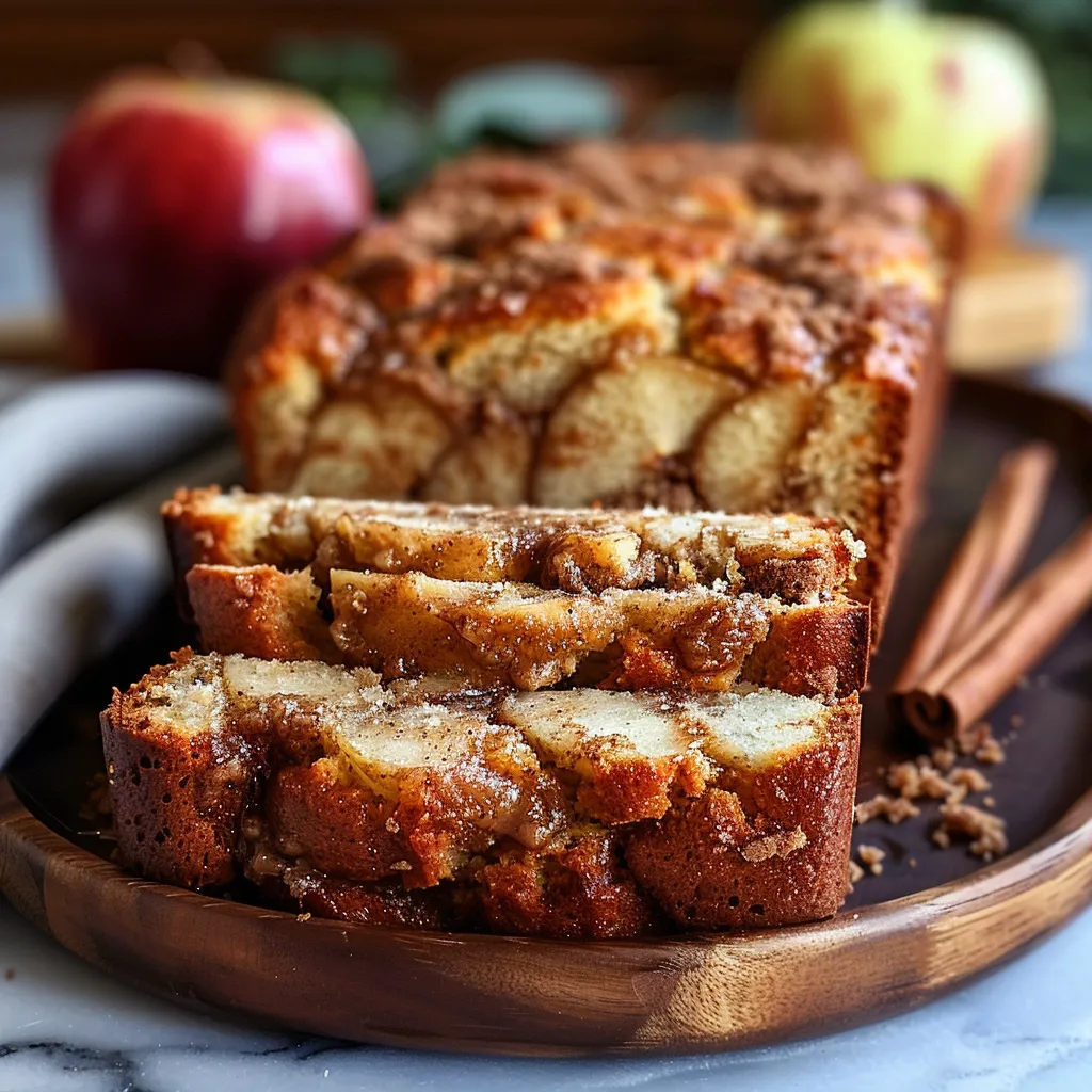 Cinnamon Apple Bread