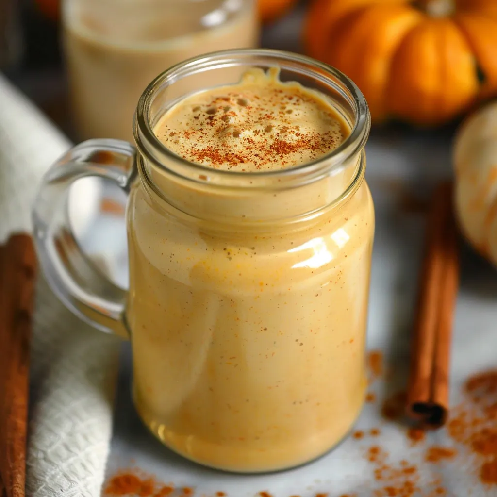 Homemade Pumpkin Coffee Creamer