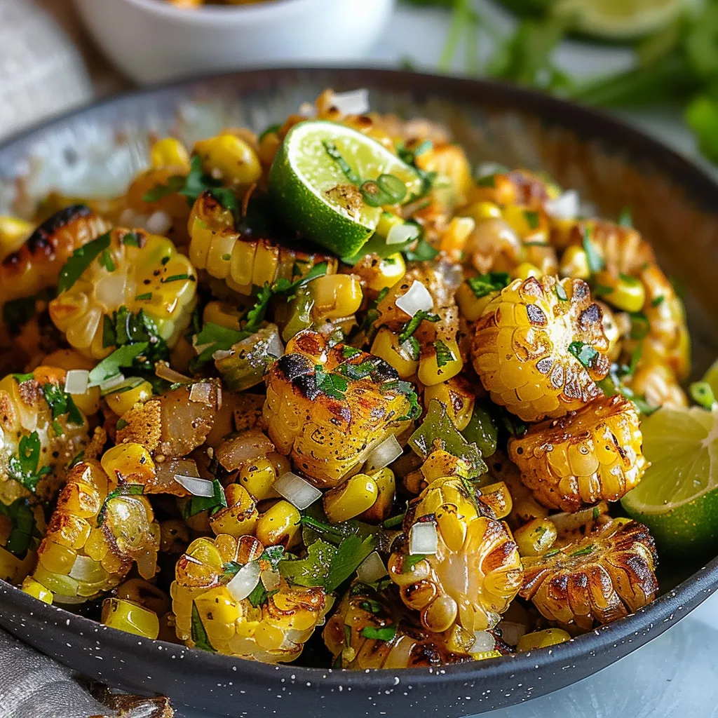 MEXICAN STREET CORN BRUSSELS SPROUTS