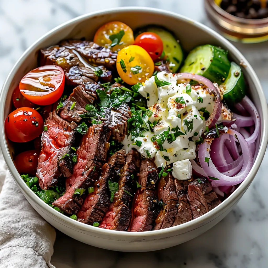 Mediterranean Steak Bowl