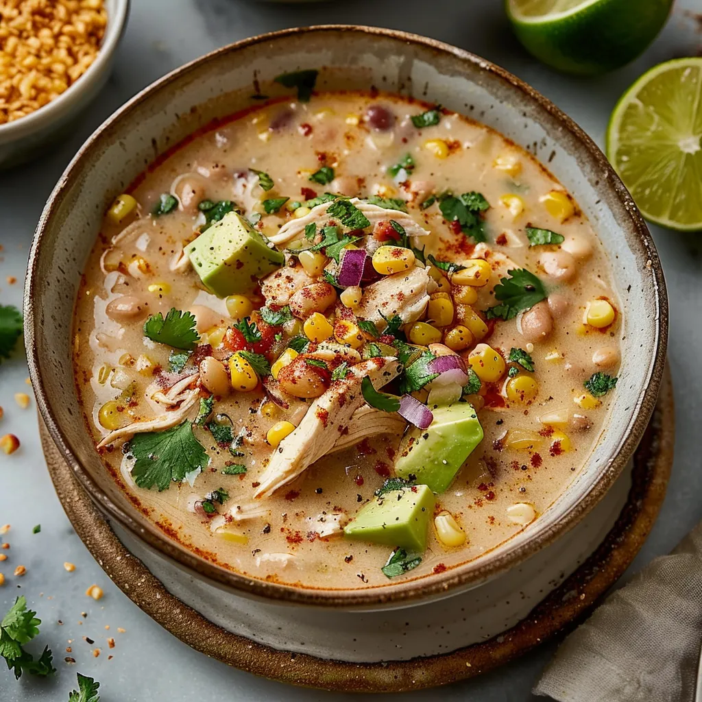 Mexican Street Corn White Chicken Chili