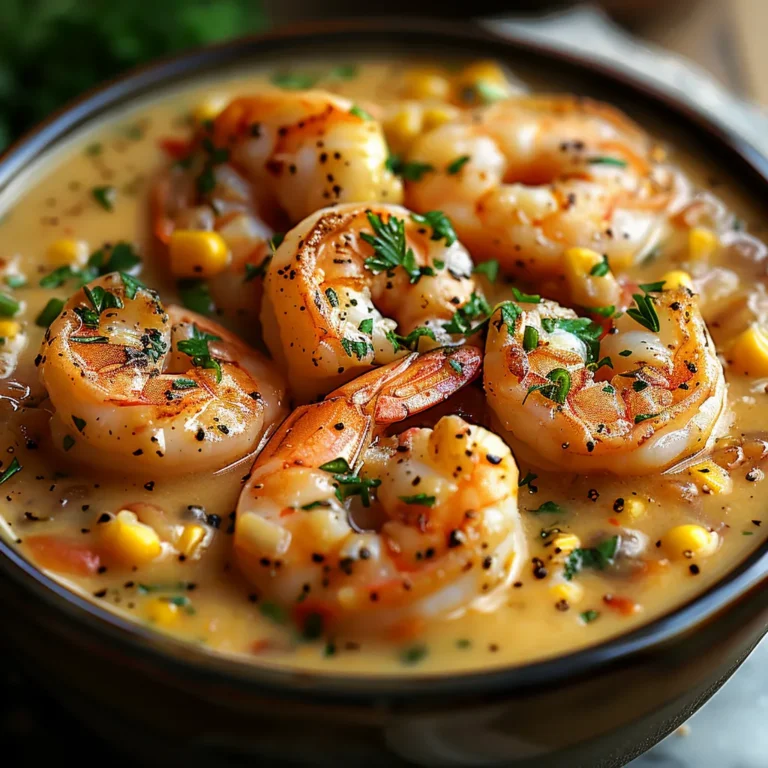 NEW ORLEANS SHRIMP AND CORN BISQUE