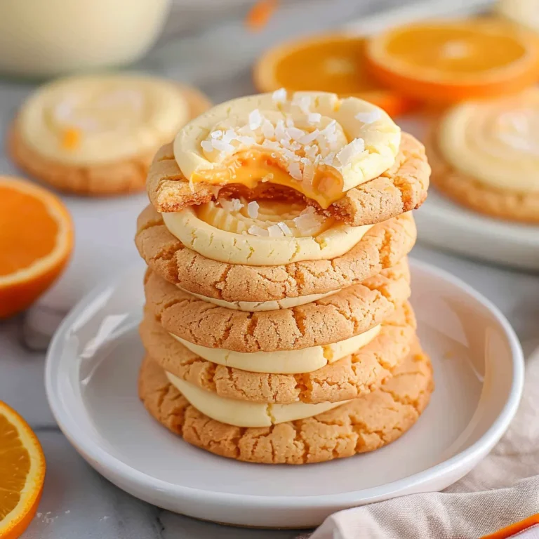 Orange Creamsicle Cookies