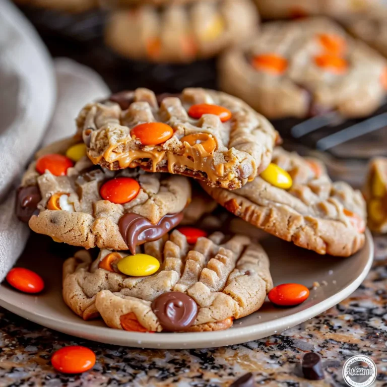 Pretzel Peanut Butter Reese’s Cookies