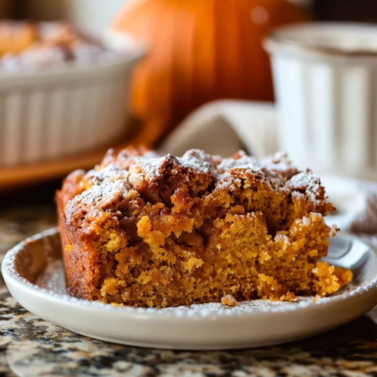 Pumpkin Coffee Cake