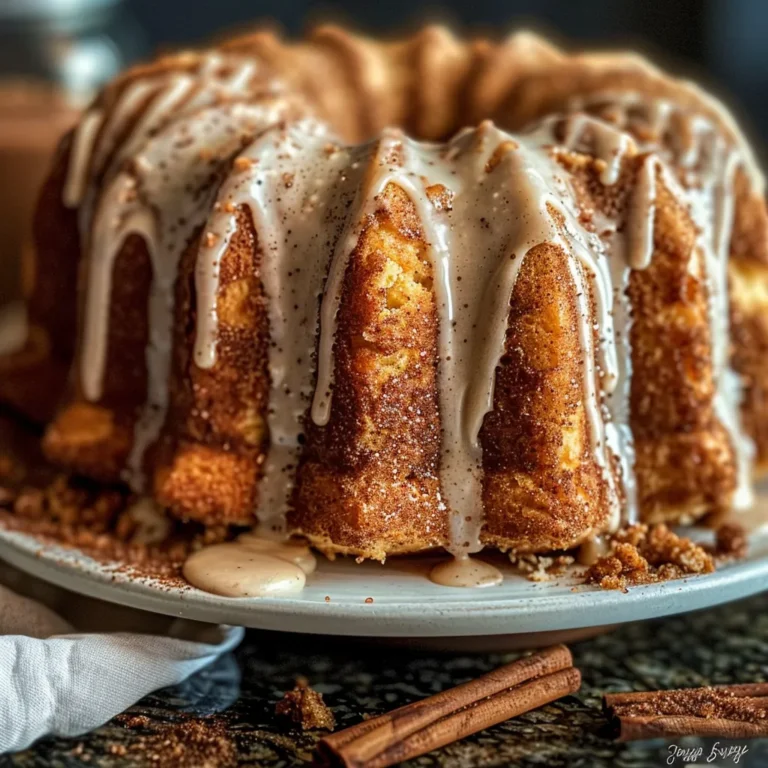 Snickerdoodle Bundt Cake