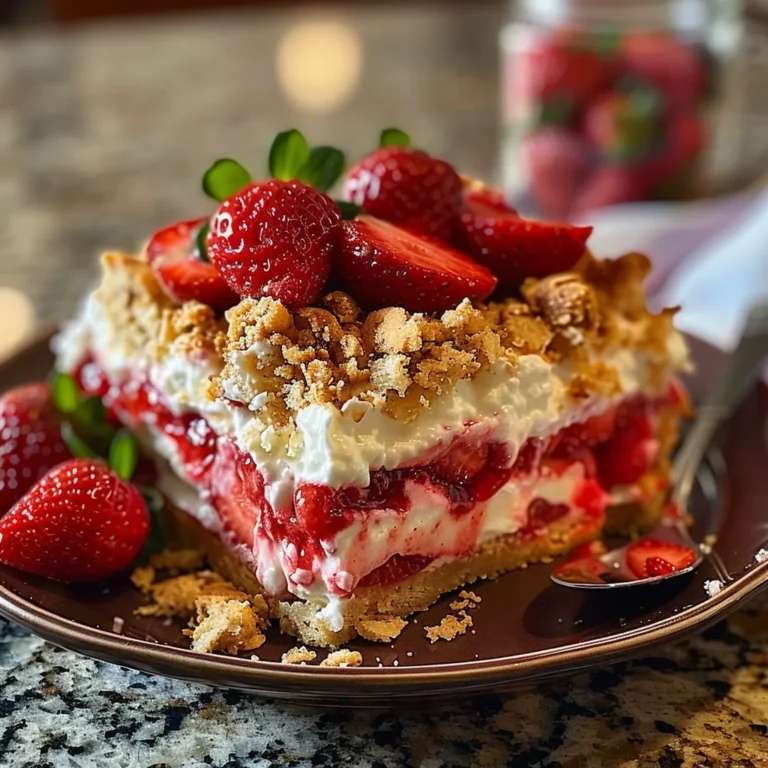 Strawberry Cheesecake Dump Cake