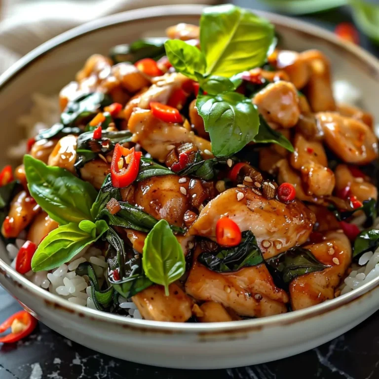 Thai Basil Chicken