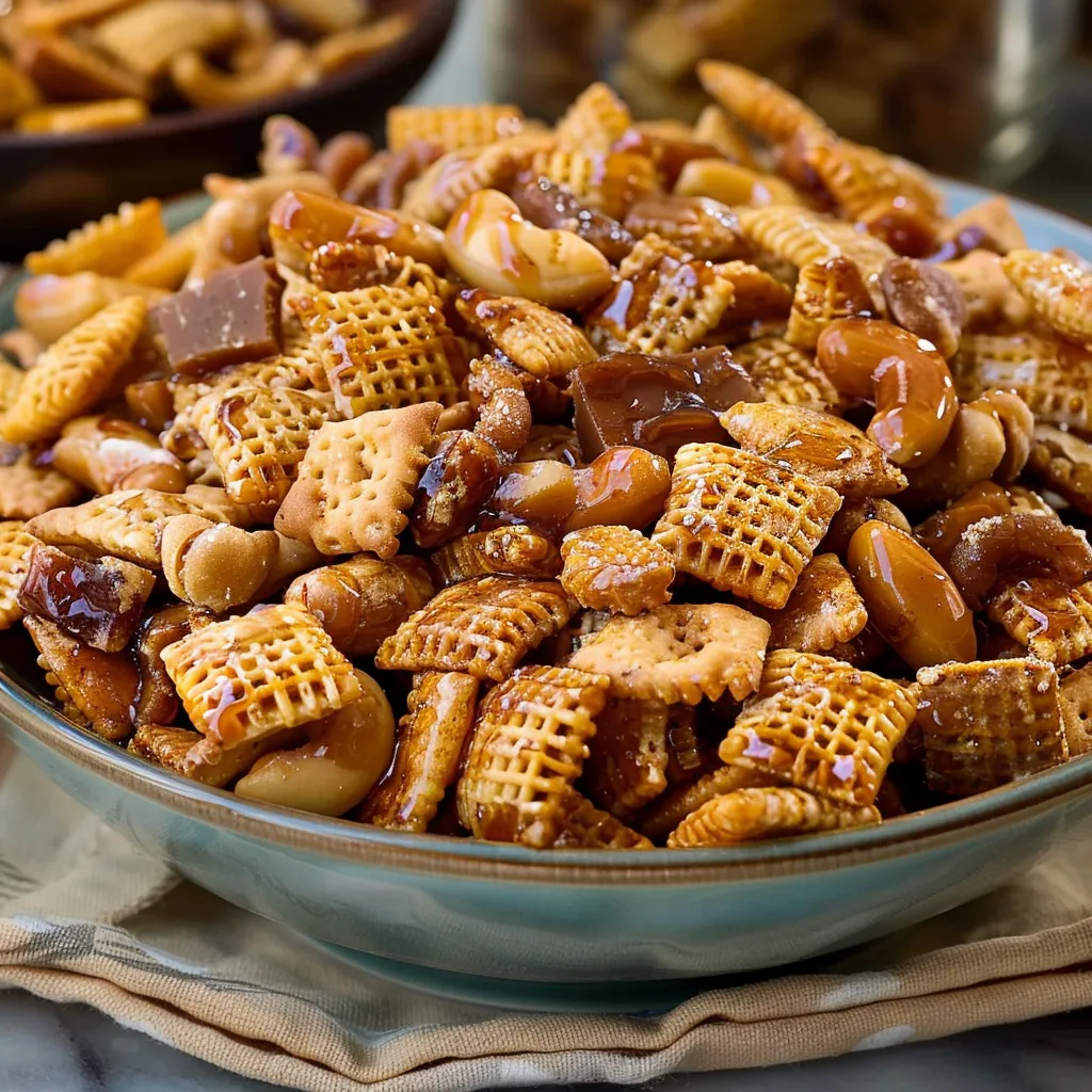 Toffee Chex Mix