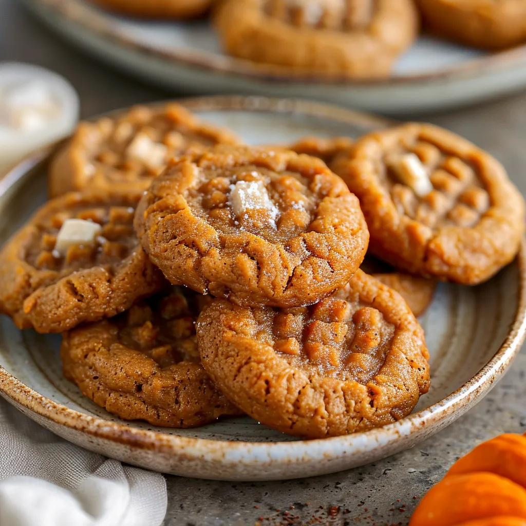 Vegan Pumpkin Pie Cookies
