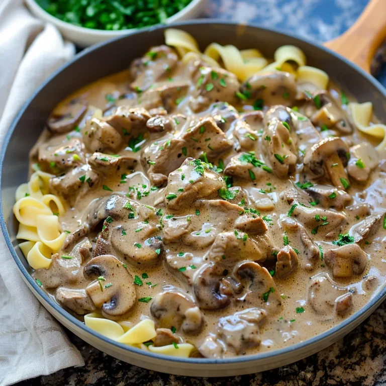 Beef Stroganoff