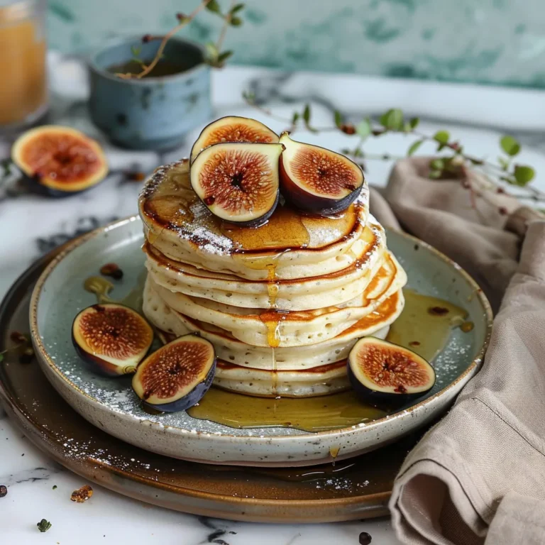 Buttermilk Pancakes and Honey Roasted Figs
