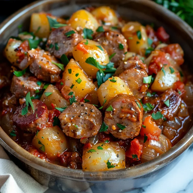 CROCKPOT SAUSAGE CASSEROLE