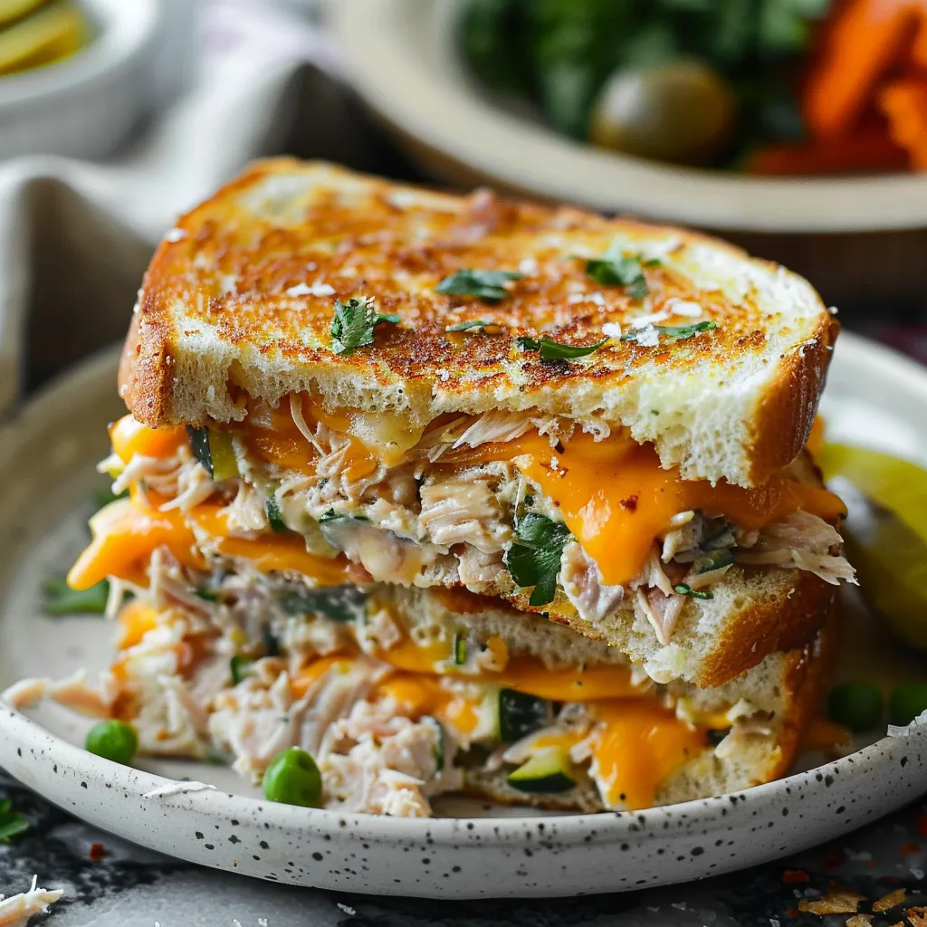 Cheesy Tuna Melts