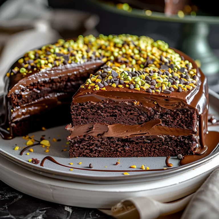 Dubai Chocolate Cake