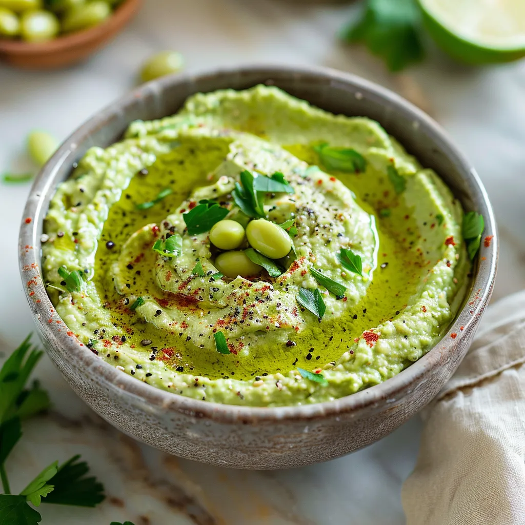 Edamame Hummus