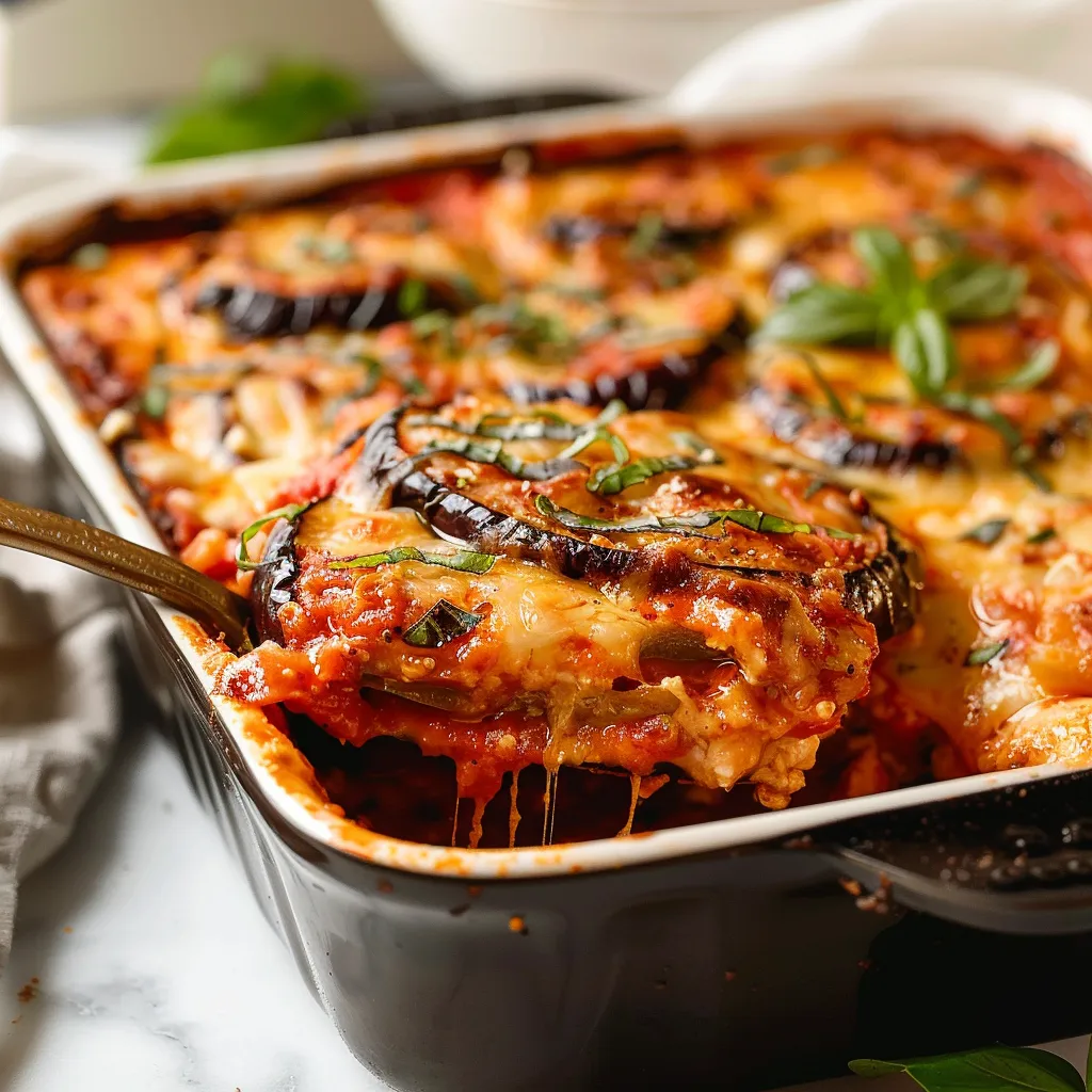 Eggplant Parmesan Casserole