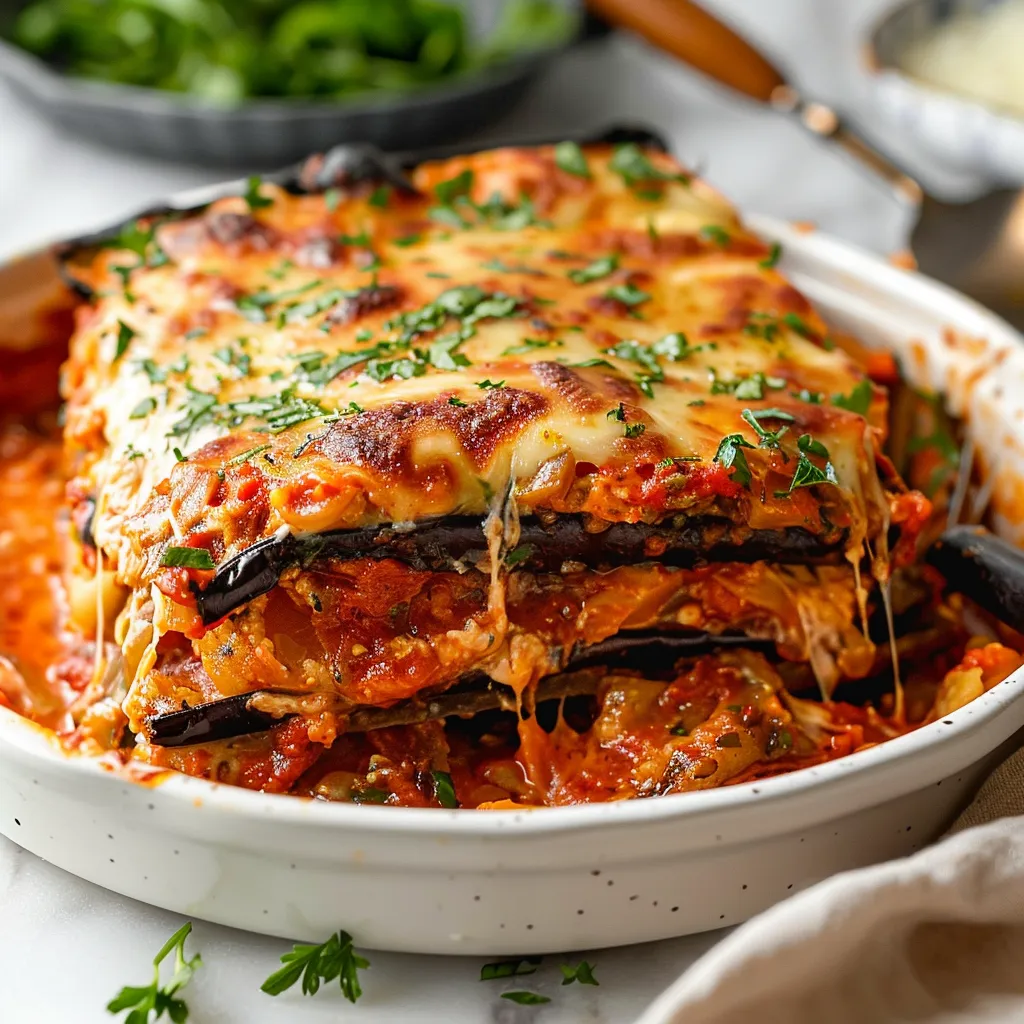 Eggplant Parmesan Casserole