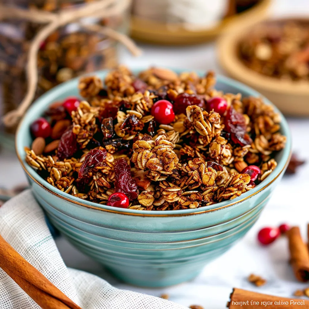 Gingerbread Granola