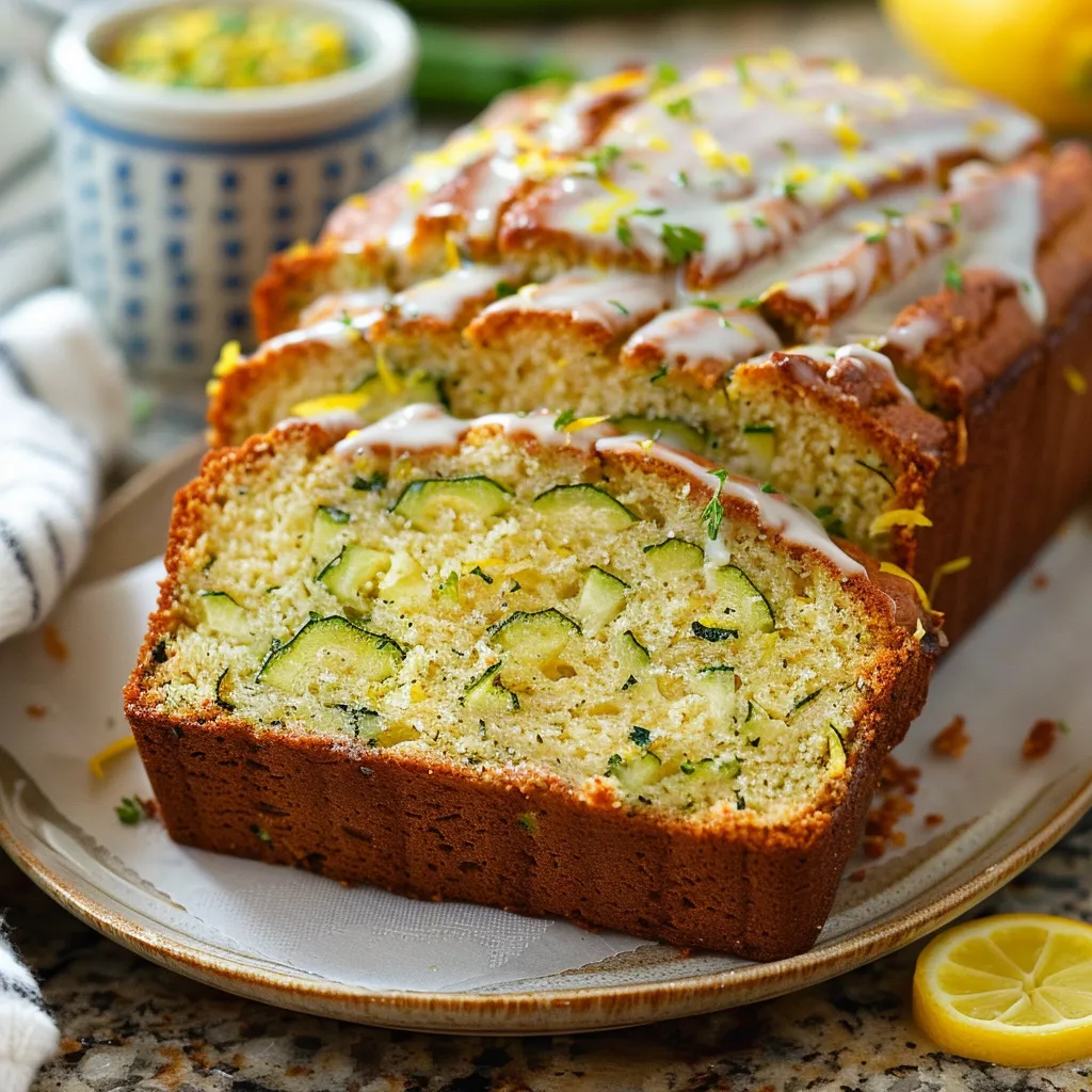 Lemon Zucchini Bread