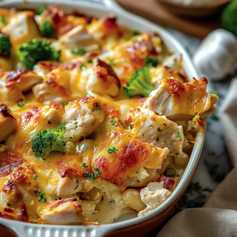 Low Carb Chicken Casserole