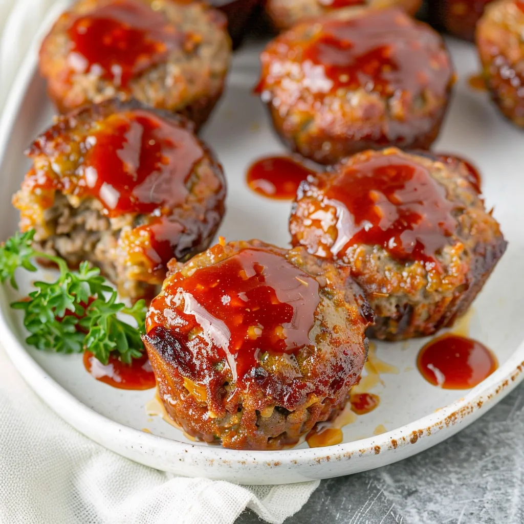 Mini Meatloaf Muffins