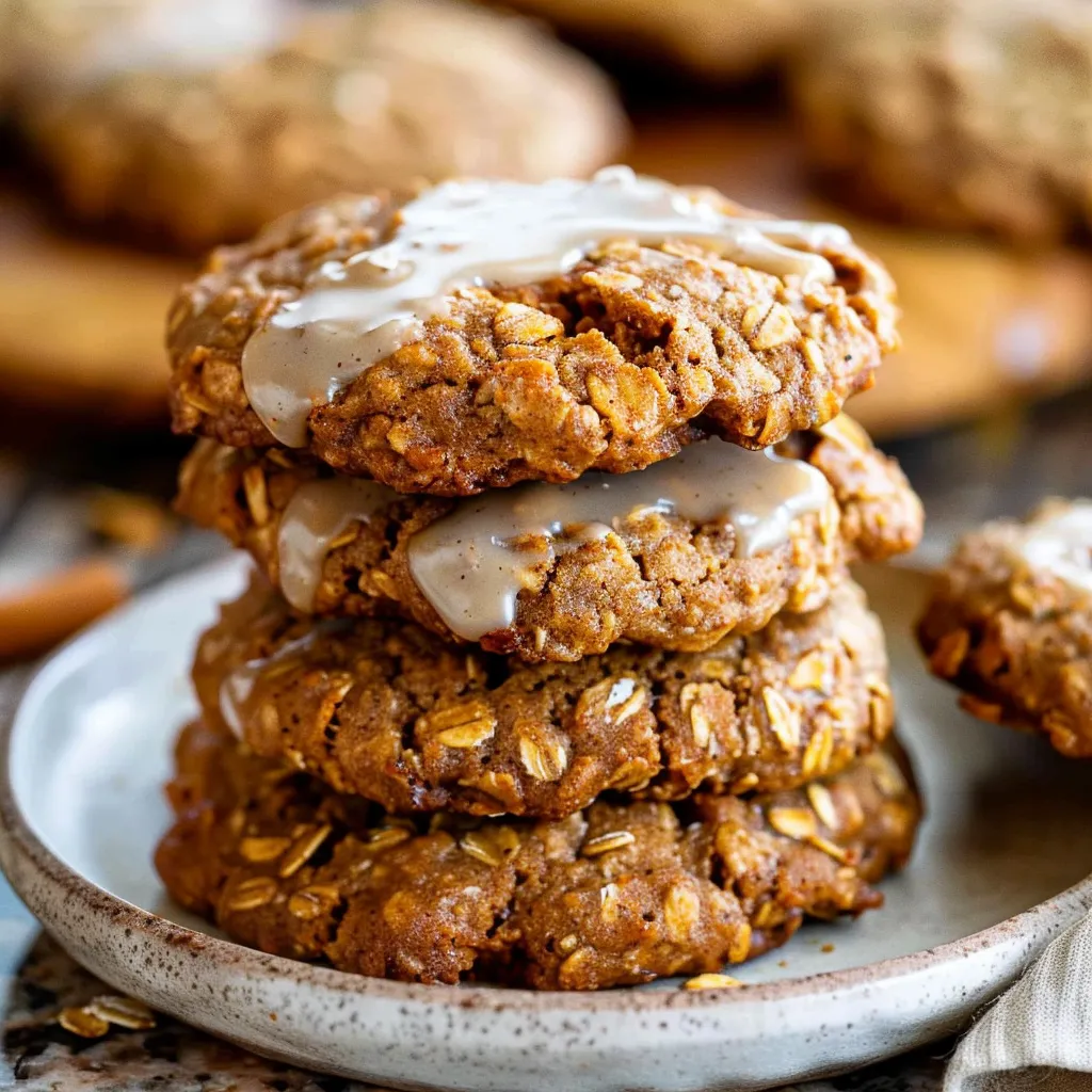 PUMPKIN SPICE OATMEAL COOKIES