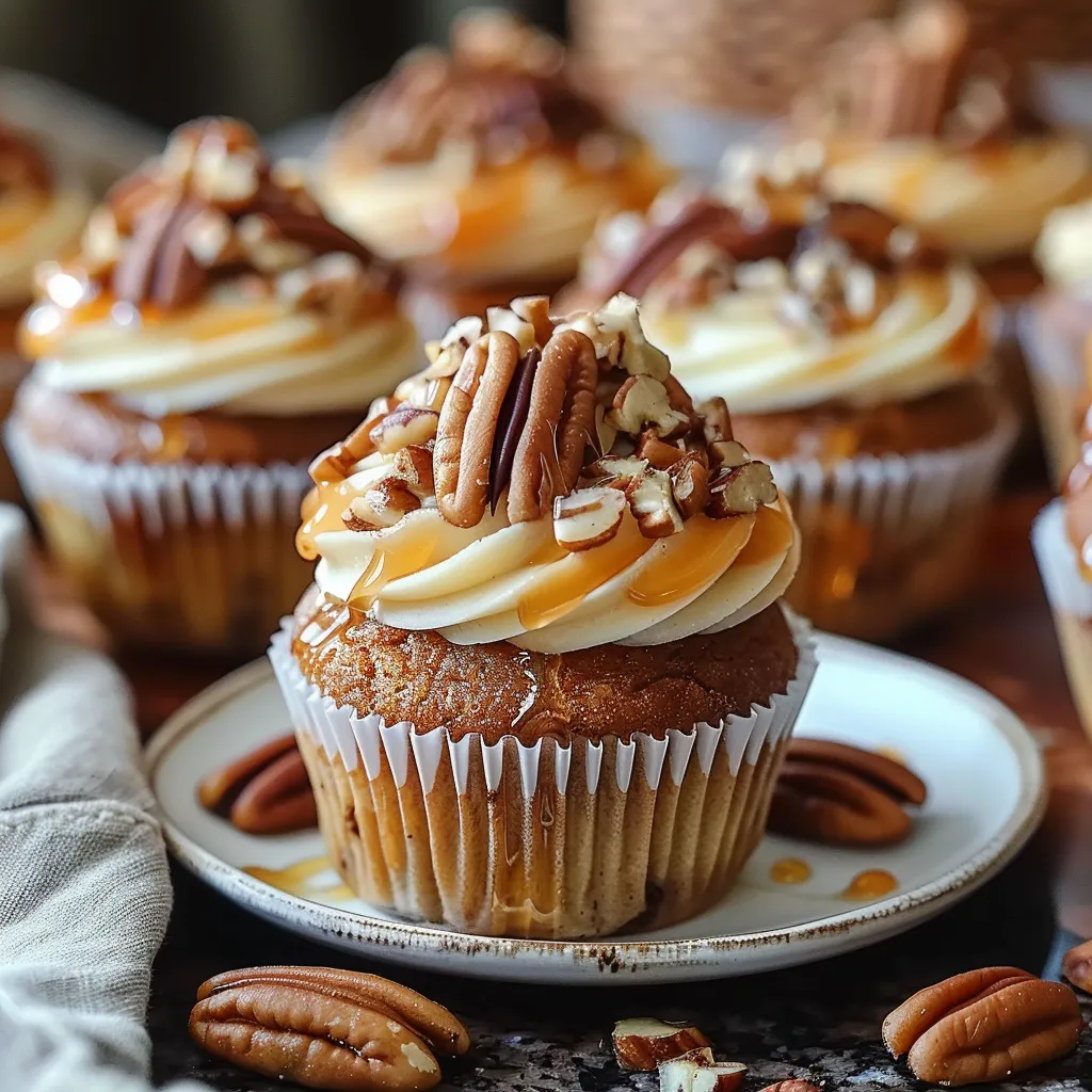 Pecan Pie Cupcakes