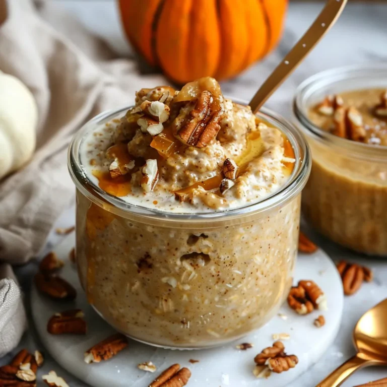 Pumpkin Pie Overnight Oats