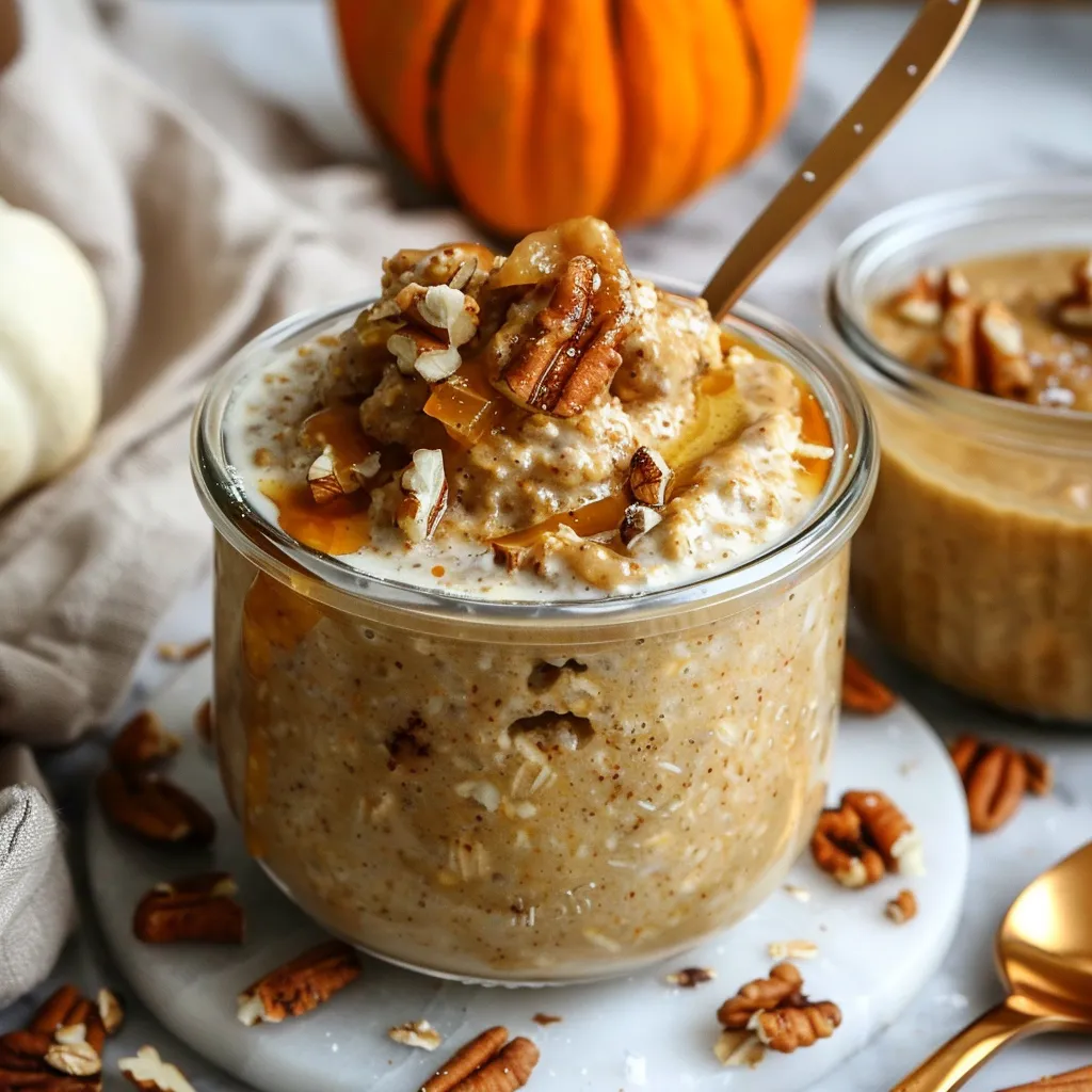Pumpkin Pie Overnight Oats