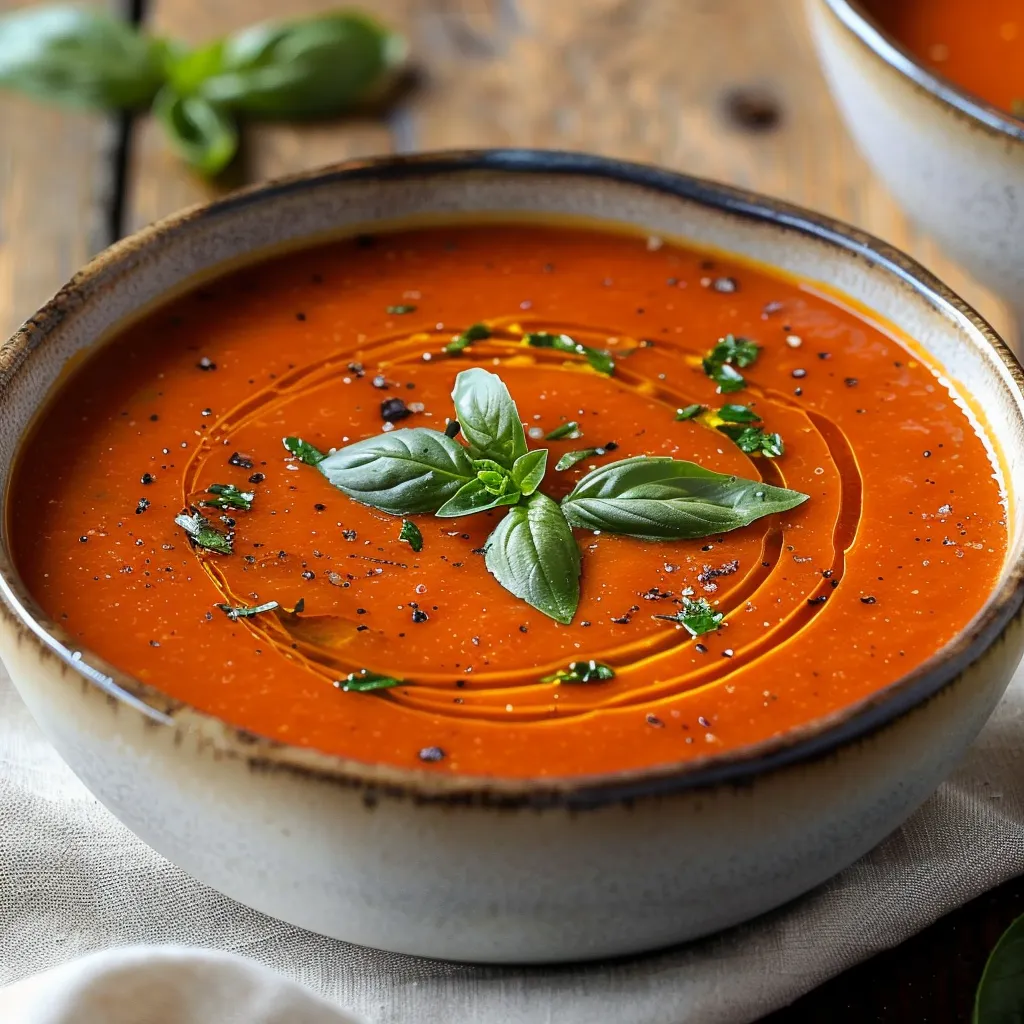 Roasted Red Pepper Soup