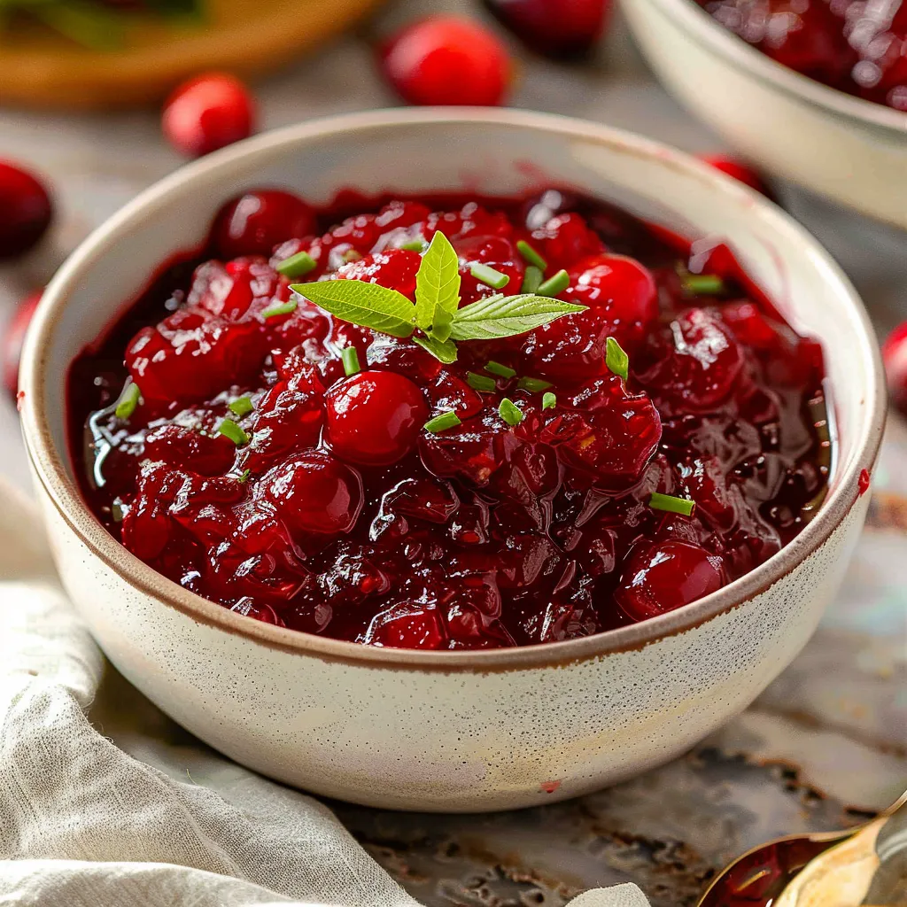 Spicy Cranberry Sauce