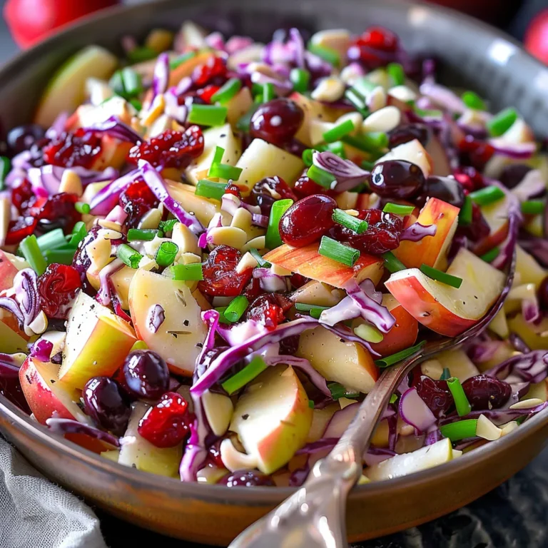 cranberry apple slaw