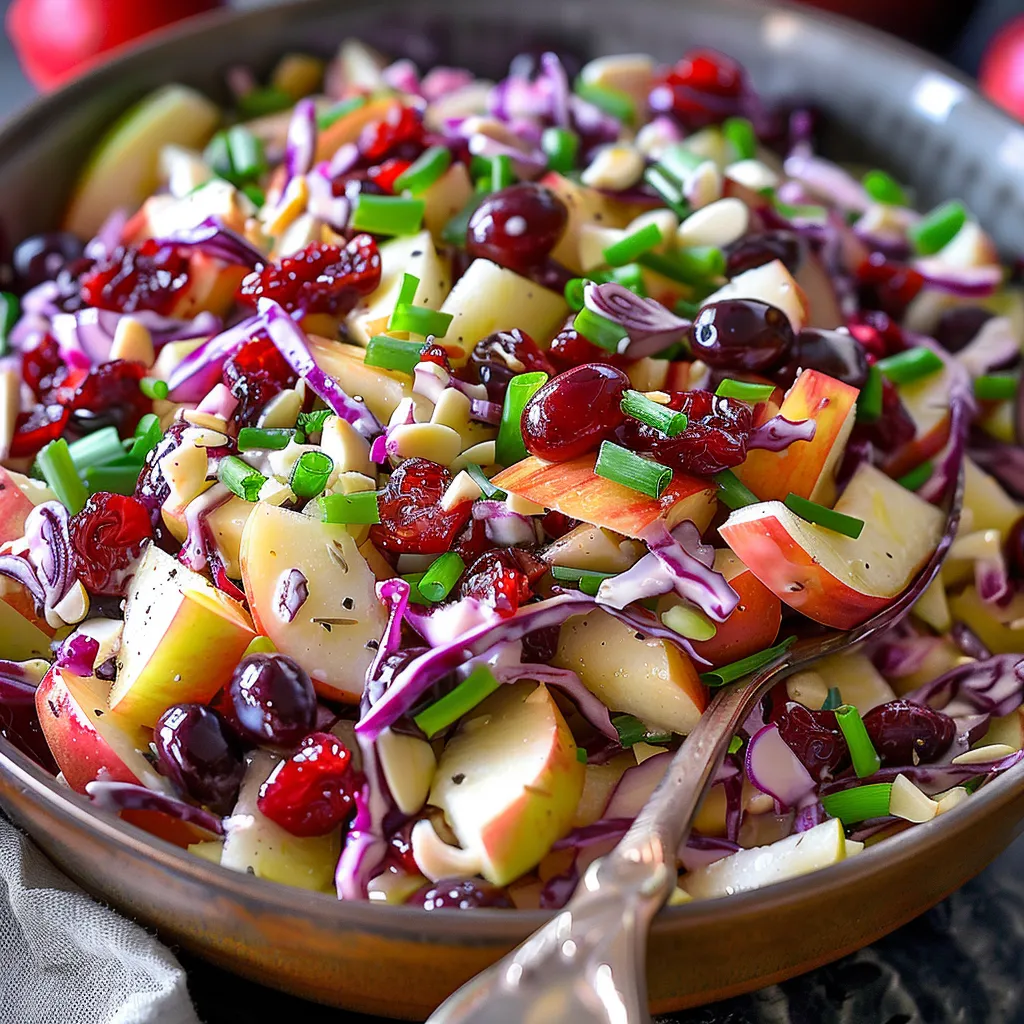 cranberry apple slaw