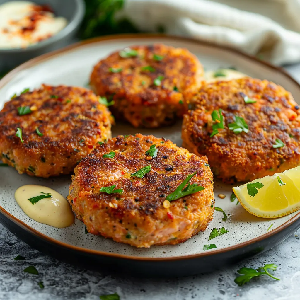 old fashioned salmon patties